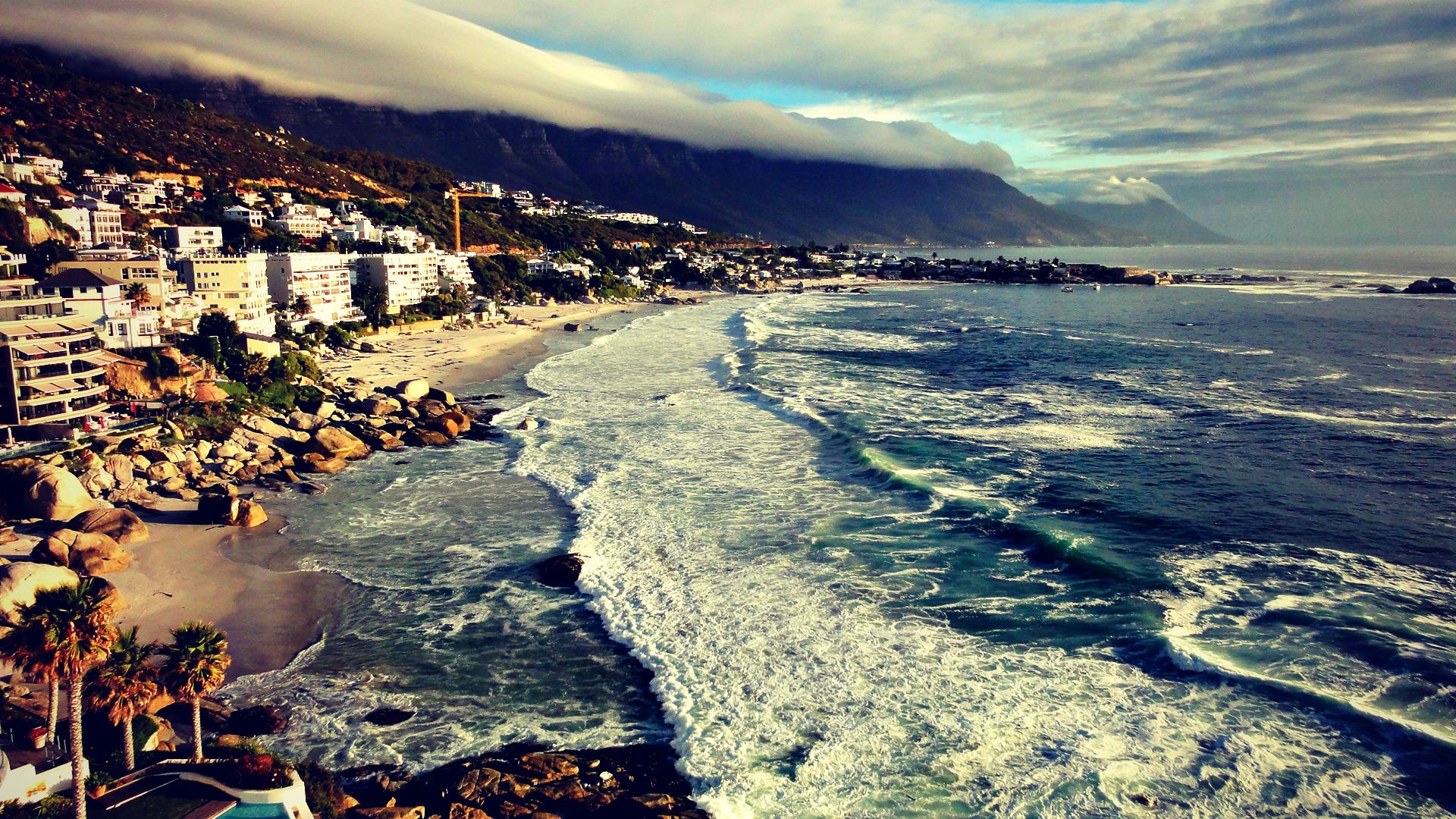Clifton coastline